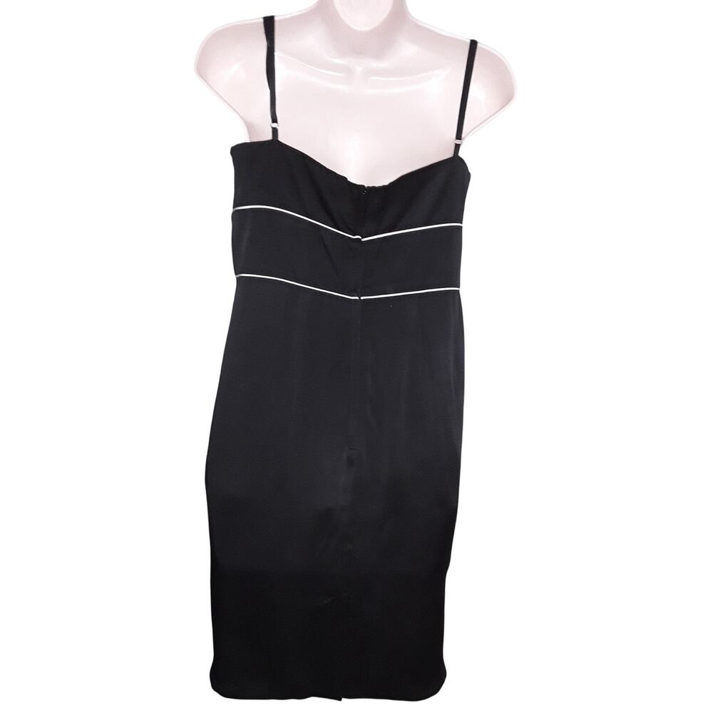 RED Valentino Haute Couture Black & White Cocktail Dress with Bow 44 - Picture 8 of 10